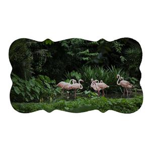 پادری مدل دالبر طرح فلامینگو کد 6212 سایز 110×60 سانتی متر