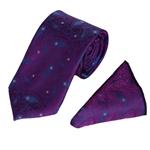 ست کراوات و دستمال جیب مردانه امپریال مدل A11
