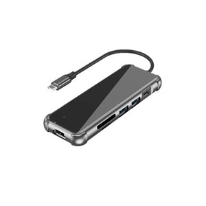 هاب 6 پورت آی فورتک مدل 6in 1 USB-C HUB CARD reder