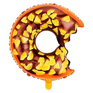 بادکنک فویلی مدل دونات شکلاتی کد DB20