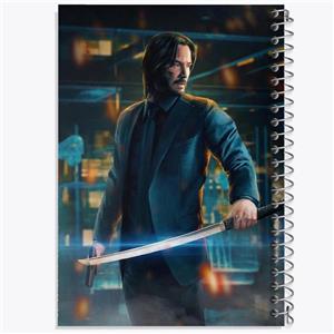 دفتر نت موسیقی 50 برگ خندالو مدل جان ویک John Wick کد 28552 