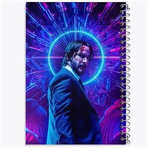 دفتر نت موسیقی 50 برگ خندالو مدل جان ویک John Wick کد 28563 