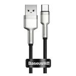 کابل تبدیل USB به USB-C باسئوس مدل Cafule series طول 0.25 متر 