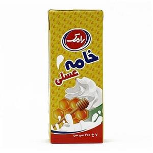 خامه عسل 200 میلی لیتری رامک