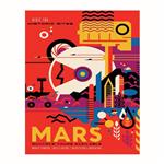 پوستر مدل مریخ گرافیکی