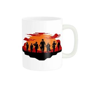 ماگ طرح بازی Red Dead Redemption کد 06