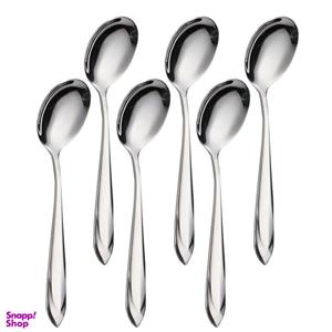 قاشق خورشت خوری کد 801 بسته 6 عددی