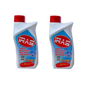 ضدیخ ایراس مدل چهارفصل حجم 1000 میلی لیتر بسته دو عددی