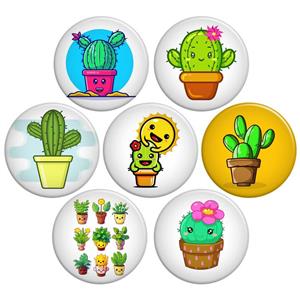 پیکسل گالری باجو طرح کاکتوس کد cactus 28 مجموعه 7 عددی