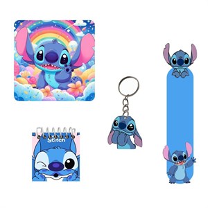 ست لوازم التحریر مدل استیچ کد stitch 1 مجموعه 4 عددی