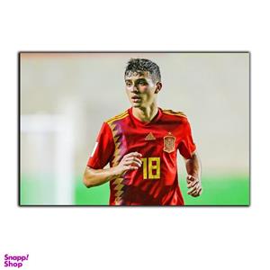 تابلو شاسی بکلیت طرح بازیکن تیم ملی فوتبال اسپانیا پدرو گنزالز مدل SH-S7273