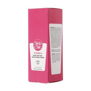کرم مرطوب کننده دست اسکین شیک مدل Vitamin E حجم 75 میلی لیتر