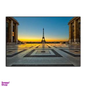 تابلو شاسی بکلیت طرح موزه لوور و منظره برج ایفل مدل SH-S2919