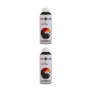 اسپری رنگ سبز دوپلی کالر مدل RAL 6005 حجم 400 میلی لیتر مجموعه 2 عددی
