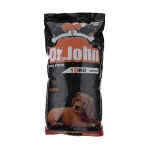 غذای خشک سگ دکتر جان مدل Starter مقدار 10 کیلوگرم Dr. John Dry Dog Food 10Kg 