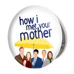 آینه جیبی خندالو طرح سریال آشنایی با مادر How I Met Your Mother مدل تاشو کد 13782