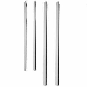 زه استیل آبگیر خودرو مدل STY مناسب برای تیبا بسته 4 عددی