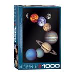 پازل 1000 تکه یوروگرافیکس پازلز مدل 0100 NASA The Solar System