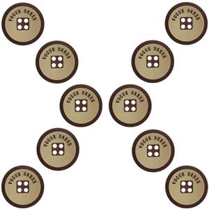 دکمه مدل Y1645 بسته 10 عددی