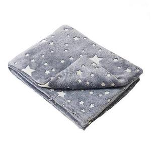 پتو مدل شبنما طرح ستاره سایز 150×210 سانتی‌متر