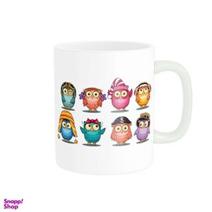 ماگ ناریکو طرح جغد کد 011430