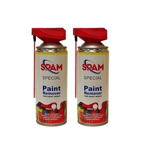 اسپری رنگ بر اسپم مدل paint remover حجم 400 میلی لیتر مجموعه 2 عددی 