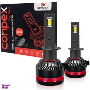 لامپ هدلایت خودرو کانپکس اف اچ دی مدل M8-PRO 15000 پایه H7 بسته دو عددی