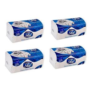 دستمال کاغذی 500 برگ فال کد 01 بسته 4 عددی