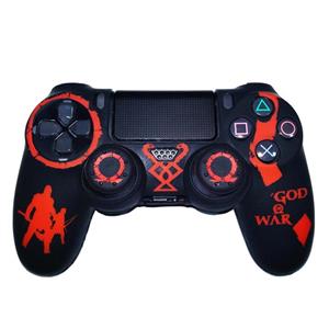 محافظ دسته بازی پلی استیشن ۴ مدل God of War کد NSP06 به همراه روکش آنالوگ