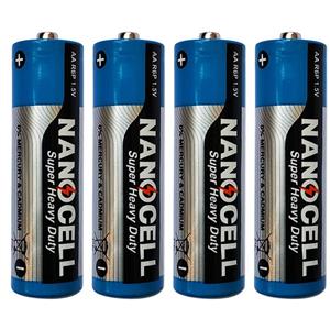 باتری قلمی نانوسل مدل Super Heavy Duty بسته چهار عددی