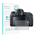 Rockspace HyGEL model transparent camera screen protector suitable for Canon 77D 18-200 camera