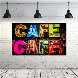 پوستر دیواری طرح کافی مدل هنری کد FP292