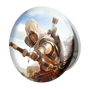 آینه جیبی خندالو طرح بازی اساسینز کرید Assassins Creed مدل تاشو کد 27894 