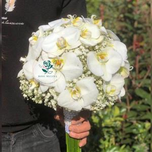 گل مصنوعی مدل ارکیده 9 گل نداف