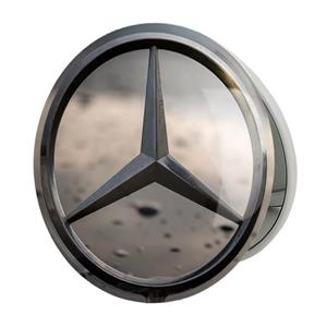 آینه جیبی خندالو طرح مرسدس بنز Mercedes Benz مدل تاشو کد 23505