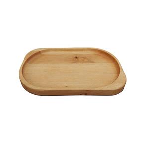 سینی نیم وود کوچک مدل بیضی