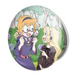 آینه جیبی خندالو طرح جانسون انیمه جادوگران کوچک Little Witch Academia مدل تاشو کد 22922