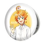 آینه جیبی خندالو طرح نورلند انیمه ناکجا آباد موعود Promised Neverland مدل تاشو کد 10114