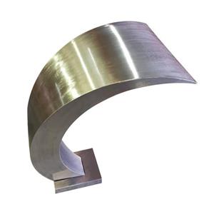 آبنما استخری مدل کرتین قوسی 70×45 استیل