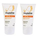 فلویید ضد آفتاب بایورگا مدل Heyseke SPF50plus حجم 40 میلی لیتر بسته دو عددی