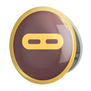آینه جیبی خندالو طرح ایموجی Emoji مدل تاشو کد 3021 