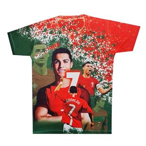 تی شرت ورزشی پسرانه مدل رونالدو کد CR7
