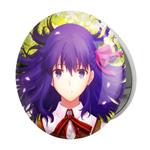 آینه جیبی خندالو طرح ساکورا انیمه فیت استی نایت Fate Stay Night مدل تاشو کد 22736