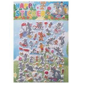 برچسب مدل برجسته موش و گربه کد 001