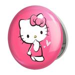 آینه جیبی خندالو طرح هلو کیتی Hello Kitty مدل تاشو کد 2497