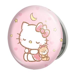آینه جیبی خندالو طرح هلو کیتی Hello Kitty مدل تاشو کد 2465