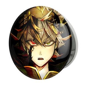 آینه جیبی خندالو طرح آستا انیمه بلک کلاور Black Clover مدل تاشو کد 11745 
