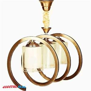 لوستر سه شعله چشمه نور کد 1219.3