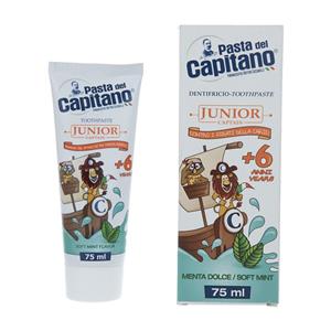 خمیر دندان نوجوانان پاستا دل کاپیتانو مدل Mint حجم 75 میلی لیتر Pasta Del Capitano Mint Jonior toothpaste 75ml