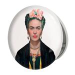 آینه جیبی خندالو طرح فریدا کالو Frida Kahlo مدل تاشو کد 3712